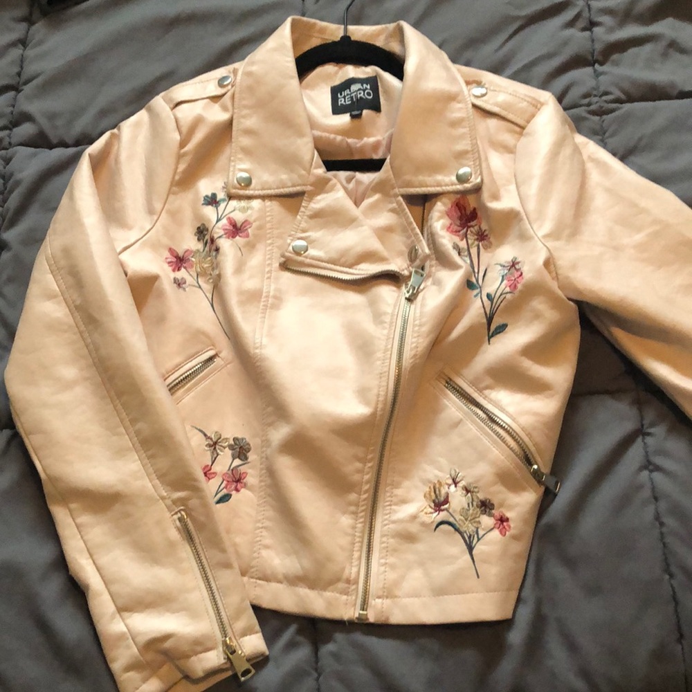 Urban Retro Pleather Jacket